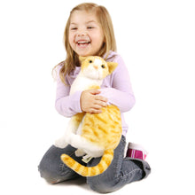 Load image into Gallery viewer, Tobias The Orange Tabby Cat | 13 Inch Stuffed Animal Plush | By TigerHart Toys