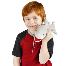 Load image into Gallery viewer, Mason The Great White Shark | 15 Inch Stuffed Animal Plush | By TigerHart Toys