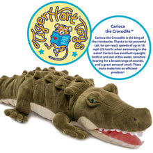 Load image into Gallery viewer, Carioca The Crocodile - 18 Inch Stuffed Animal Plush