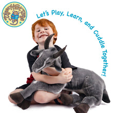 Load image into Gallery viewer, Samuel The Pygmy Goat | 27 Inch Stuffed Animal Plush | By TigerHart Toys
