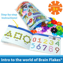 Load image into Gallery viewer, Brain Flakes Starter Set Multicolor (12 colors) - 120 Pieces - Resealable Pouch