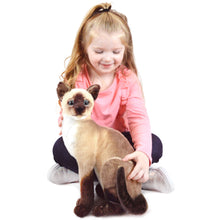 Load image into Gallery viewer, Stefan The Siamese Cat | 13 Inch Stuffed Animal Plush | By TigerHart Toys
