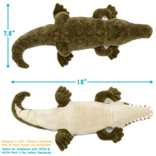 Load image into Gallery viewer, Carioca The Crocodile - 18 Inch Stuffed Animal Plush