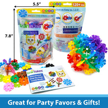 Load image into Gallery viewer, Brain Flakes Starter Set Multicolor (12 colors) - 120 Pieces - Resealable Pouch