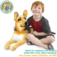 Load image into Gallery viewer, Hilde The German Shepherd | 34 Inch Stuffed Animal Plush | By TigerHart Toys