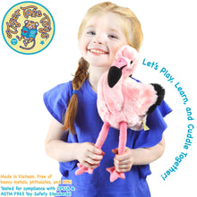 Load image into Gallery viewer, Fay The Flamingo | 13 Inch Stuffed Animal Plush | By TigerHart Toys