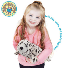 Load image into Gallery viewer, Simona The Spotted Seal | 15 Inch Stuffed Animal Plush | By TigerHart Toys