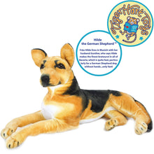 Load image into Gallery viewer, Hilde The German Shepherd | 34 Inch Stuffed Animal Plush | By TigerHart Toys