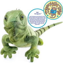 Load image into Gallery viewer, Igor The Iguana | 27 Inch Stuffed Animal Plush | By TigerHart Toys