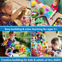 Load image into Gallery viewer, Brain Flakes 500 Piece Interlocking Plastic Disc Set