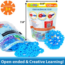 Load image into Gallery viewer, Brain Flakes Single Color Add-on - 120 Pieces - Resealable Pouch - Red