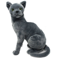Load image into Gallery viewer, Rae The Russian Blue Cat | 13 Inch Stuffed Animal Plush | By TigerHart Toys