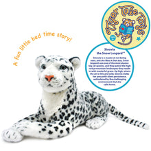 Load image into Gallery viewer, Sinovia The Snow Leopard | 17 Inch Stuffed Animal Plush | By TigerHart Toys
