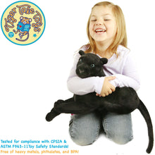 Load image into Gallery viewer, Sid The Panther | 17 Inch Stuffed Animal Plush | By TigerHart Toys
