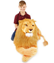 Load image into Gallery viewer, Lasodo The Lion | 39 Inch Stuffed Animal Plush | By TigerHart Toys
