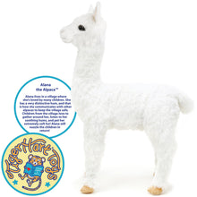 Load image into Gallery viewer, Alana The Alpaca | 30 Inch Stuffed Animal Plush | By TigerHart Toys
