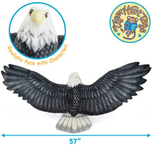 Load image into Gallery viewer, Barry The Bald Eagle | 57 Inch Stuffed Animal Plush | By TigerHart Toys
