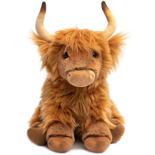 Load image into Gallery viewer, Henley The Highland Cow | 11.5 Inch Stuffed Animal Plush | By Tiger Tale Toys
