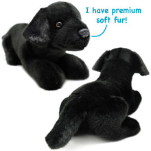 Load image into Gallery viewer, Blythe The Black Lab | 17 Inch Stuffed Animal Plush | By TigerHart Toys
