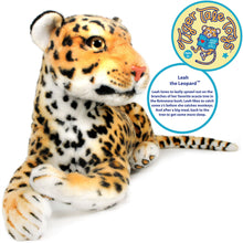 Load image into Gallery viewer, Leah The Leopard | 20 Inch Stuffed Animal Plush | By TigerHart Toys

