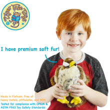 Load image into Gallery viewer, Percival The Peregrine Falcon | 9 Inch Stuffed Animal Plush | By TigerHart Toys
