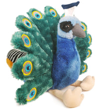Load image into Gallery viewer, Pakhi The Peacock | 11 Inch Stuffed Animal Plush | By TigerHart Toys

