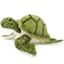 Load image into Gallery viewer, Turquoise The Green Sea Turtle | 10 Inch Stuffed Animal Plush | By TigerHart Toys
