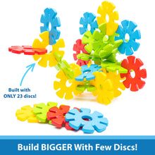 Load image into Gallery viewer, Brain Flakes 40 Piece Big Clicks Set - A Great Stem Toy for Both Boys and Girls
