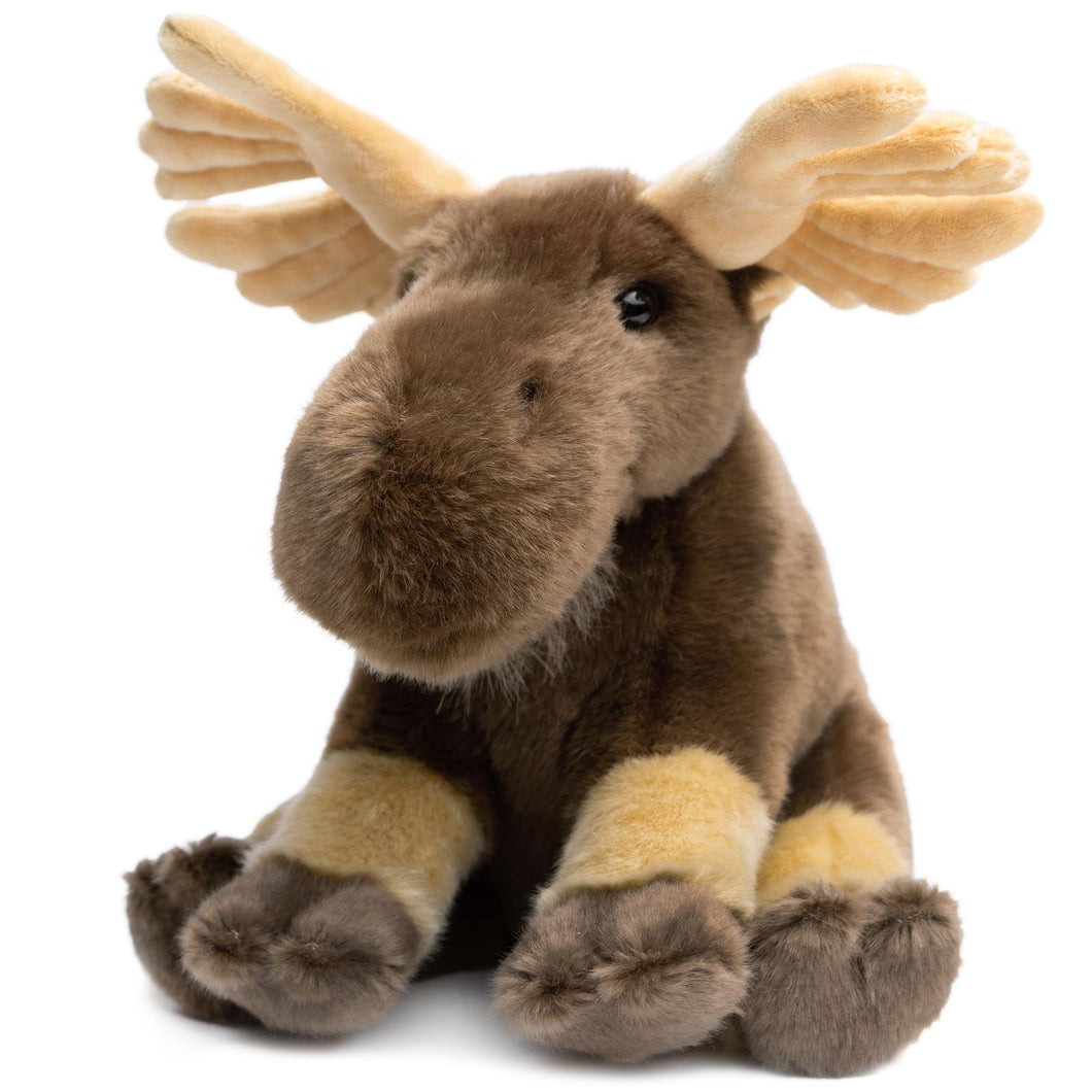Martin The Moose | 10.5 Inch Stuffed Animal Plush | By Tiger Tale Toys