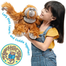 Load image into Gallery viewer, TigerHart Ornaldo The Orangutan Monkey - 14 Inch Stuffed Animal Plush
