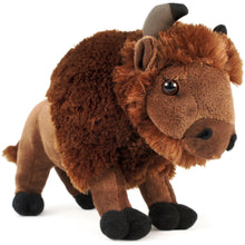 Load image into Gallery viewer, Billy The Bison | 10 Inch Stuffed Animal Plush | By TigerHart Toys
