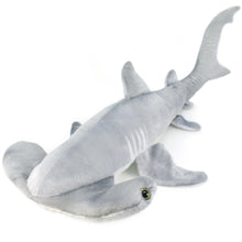 Load image into Gallery viewer, MC The Hammerhead Shark | 31 Inch Stuffed Animal Plush | By TigerHart Toys
