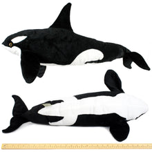 Load image into Gallery viewer, Octavius The Orca Blackfish | 28 Inch Stuffed Animal Plush | By TigerHart Toys
