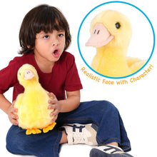 Load image into Gallery viewer, Dani the Duckling | 11 Inch Stuffed Animal Plush | By Tiger Tale Toys
