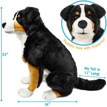 Load image into Gallery viewer, Bryson The Bernese Mountain Dog | 23 Inch Stuffed Animal Plush | By TigerHart Toys
