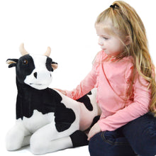 Load image into Gallery viewer, Milhouse The Cow | 27 Inch Stuffed Animal Plush | By TigerHart Toys
