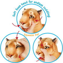 Load image into Gallery viewer, Monique The Mountain Lion | 18 Inch Stuffed Animal Plush | By TigerHart Toys
