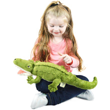 Load image into Gallery viewer, Carioca The Crocodile | 19 Inch Stuffed Animal Plush | By TigerHart Toys
