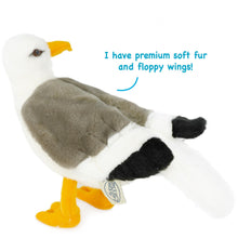 Load image into Gallery viewer, Seamus The Seagull | 12 Inch Stuffed Animal Plush | By TigerHart Toys
