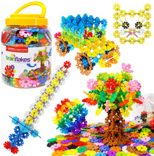 Load image into Gallery viewer, Brain Flakes 500 Piece Interlocking Plastic Disc Set
