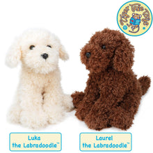 Load image into Gallery viewer, Luka The Labradoodle | 12 Inch Stuffed Animal Plush | By TigerHart Toys
