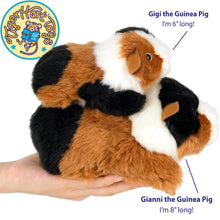 Load image into Gallery viewer, Gigi The Guinea Pig | 7 Inch Stuffed Animal Plush | By TigerHart Toys
