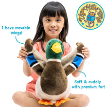 Load image into Gallery viewer, Dakota The Duck - 15 Inch Stuffed Animal Plush
