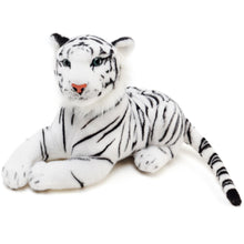 Load image into Gallery viewer, Saphed The White Tiger | 17 Inch Stuffed Animal Plush | By TigerHart Toys
