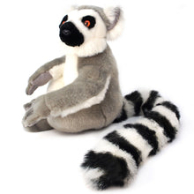 Load image into Gallery viewer, Ringo The Ring-Tailed Lemur | 21 Inch Stuffed Animal Plush | By TigerHart Toys
