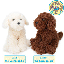 Load image into Gallery viewer, Laurel The Labradoodle | 12 Inch Stuffed Animal Plush | By TigerHart Toys
