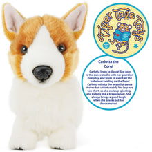 Load image into Gallery viewer, Carlotta The Corgi | 14 Inch Stuffed Animal Plush | By TigerHart Toys
