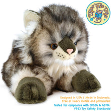 Load image into Gallery viewer, Ricky The Maine Coon | 16 Inch Stuffed Animal Plush | By TigerHart Toys
