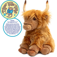Load image into Gallery viewer, Henley The Highland Cow | 11.5 Inch Stuffed Animal Plush | By Tiger Tale Toys
