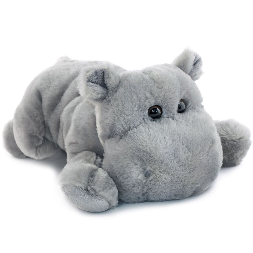 Huck The Hippo | 12 Inch Stuffed Animal Plush | By TigerHart Toys